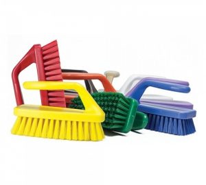 Castor - Escova Multiuso Tipo Prancha Cerdas Médias - 4312Y Amarela