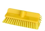 Castor - Escova P/ Piso com Dois Ângulos Amarela - 4202Y