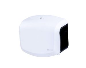 Dispenser Hig. Interfolhado Mini Branco/Preto Trilha