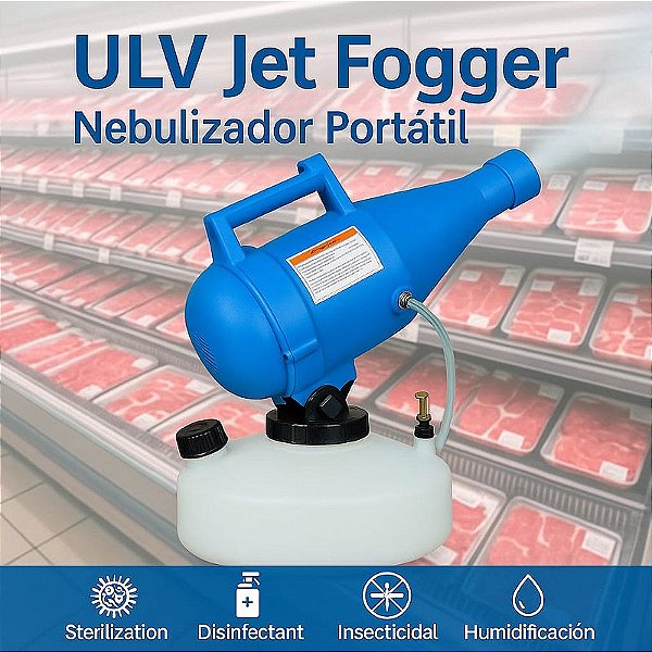 Nebulizador Portátil Automático 220V - ULV Jet Fogger 4,5L 1 Nebulizador Portátil Automático 220V - ULV Jet Fogger 4,5L