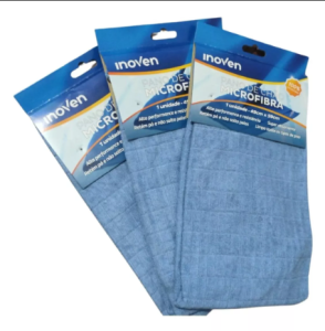 Pano Microfibra Inoven Azul 49x59