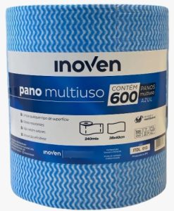 Pano Multiuso Bobina Azul 240 mts 28x40 35g- Inoven