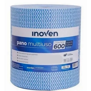 Pano Multiuso Bobina Azul 28x50cm 300mts - Inoven