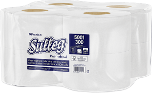Papel Higiênico Rolão 18g Folha Simples 300m Sulleg